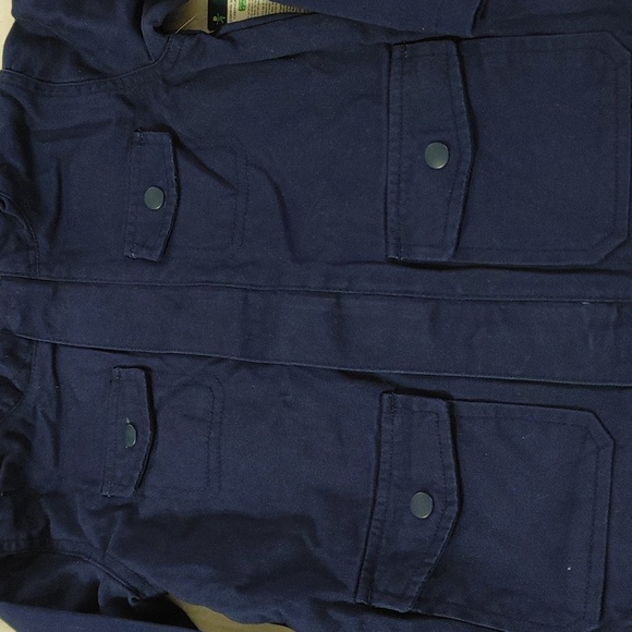 Gerber Navy Blue Hooded Two Packets coat - Picture 2 of 8